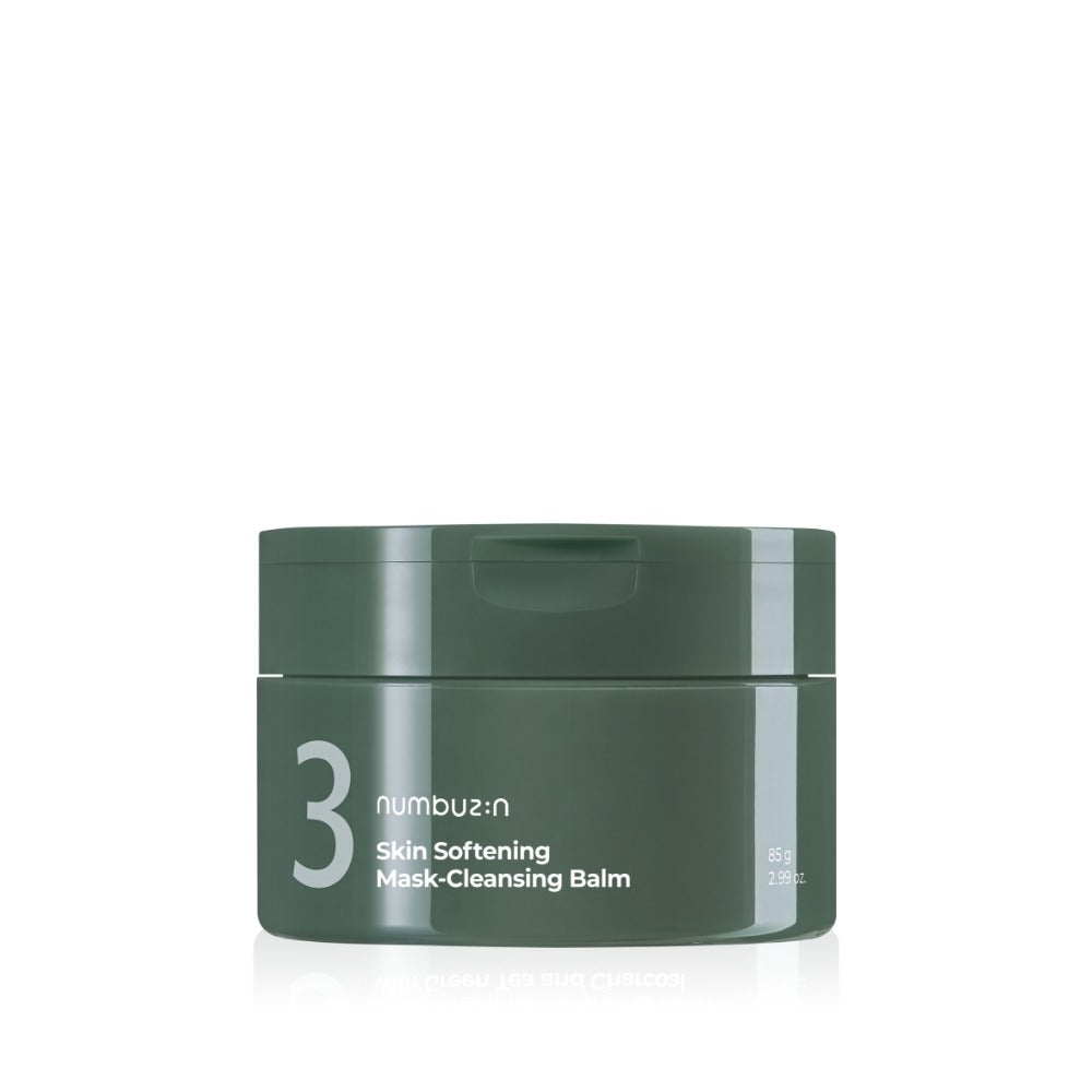 [numbuzin] No.3 Green Tea Charcoal Cleansing Balm Smooth Finish 85g