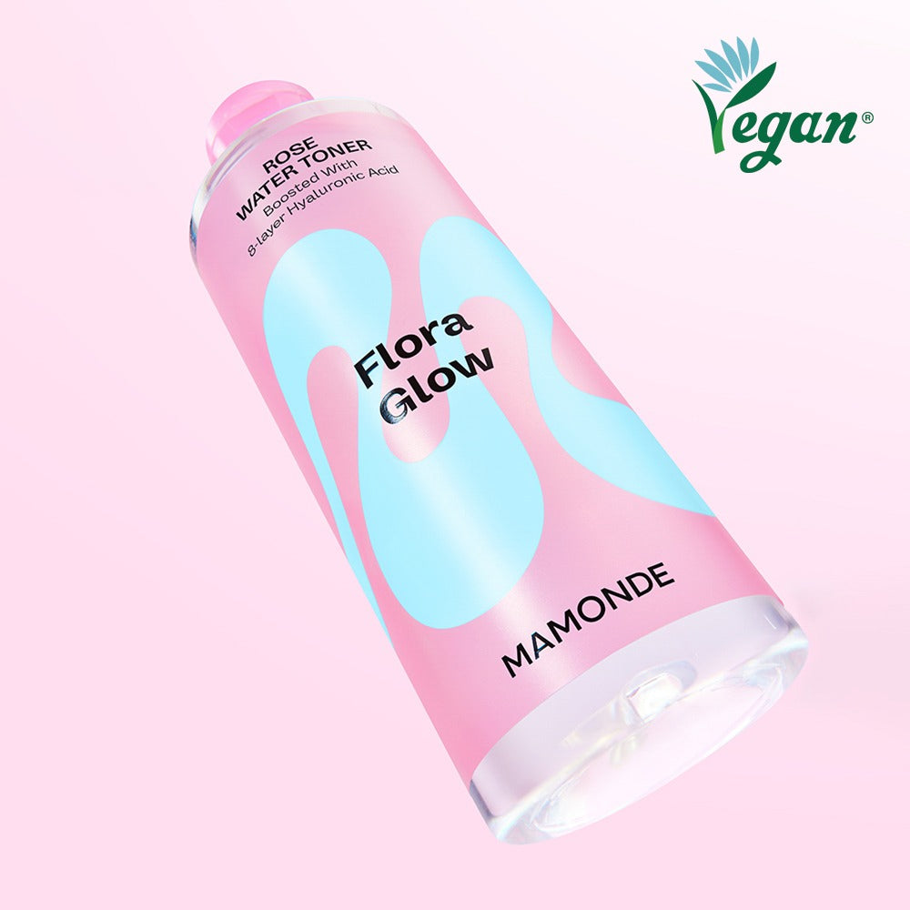 [mamonde] Flora Glow Rose Water Toner Soft Radiant Finish 500ml