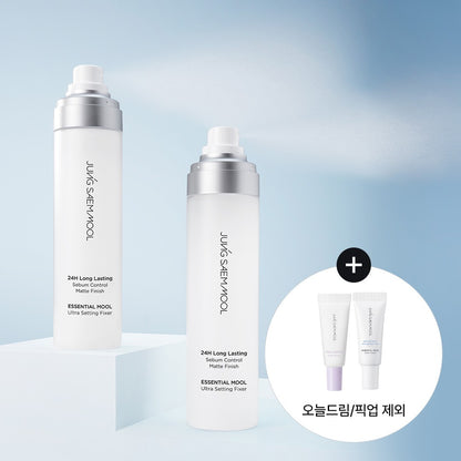 [JUNG SAEMMOOL] Essential Water Ultra Setting Fixer Fine Mist Clean Finish 55ml / 120ml