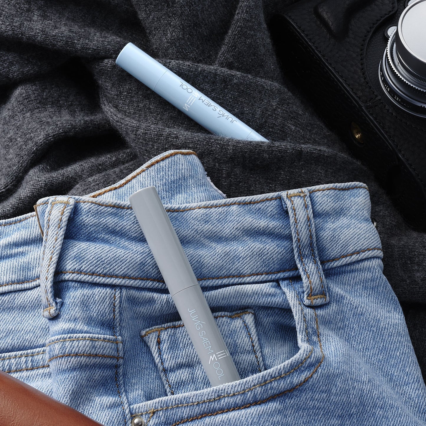 [JUNG SAEMMOOL] Men Dark Zone Concealer Dual Tone Natural Matte Finish 1.1 g × 2