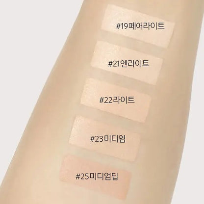 [JUNG SAEMMOOL] Skin Nuder Cover Layer Cushion Lightweight Natural Finish Set (Cushion + Refill)