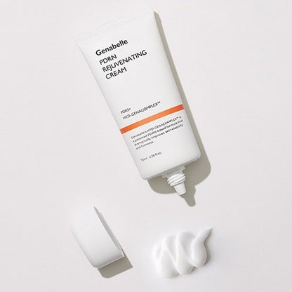 [Genabelle] PDRN Rejuvenating Cream Double Set 70ml x 2 | Korean Facial Cream | PDRN Salmon DNA Formula