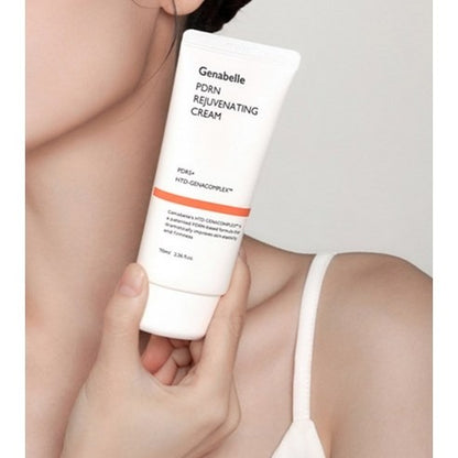 [Genabelle] PDRN Rejuvenating Cream Double Set 70ml x 2 | Korean Facial Cream | PDRN Salmon DNA Formula