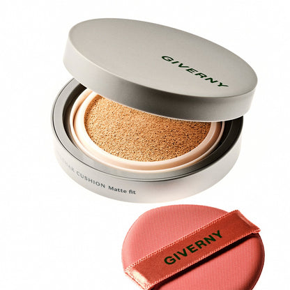 [GIVERNY] Milchak Matte Fit Cushion Soft Matte Finish 12g + Refill