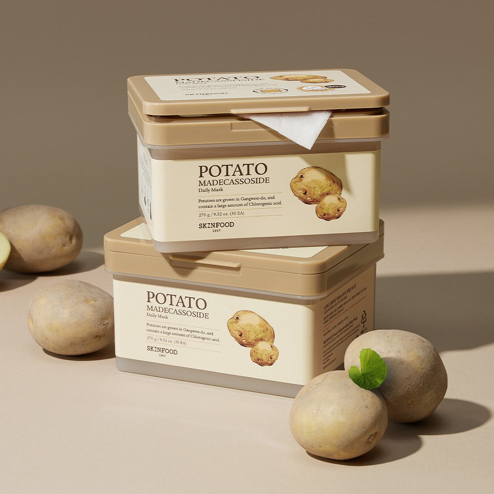 [SKINFOOD] Daily Sheet Mask Hydrating Soft Finish 30 Sheets