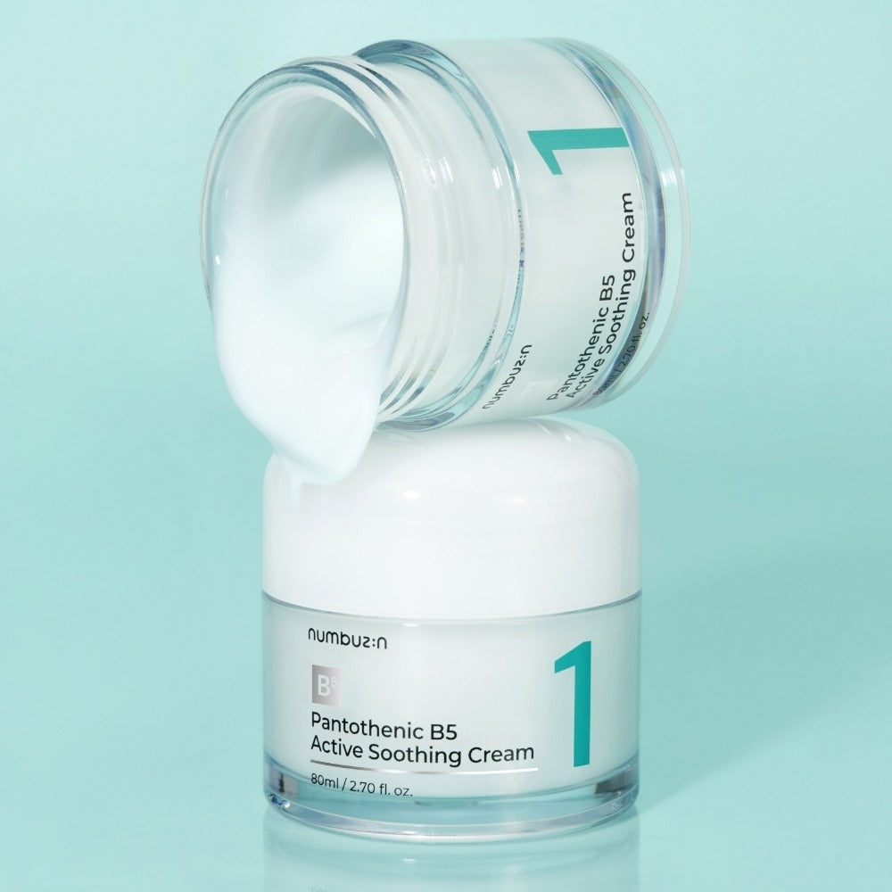[numbuzin] No.1 Pantothenic B5 Soothing Cream Lightweight Hydrating Finish 80 ml x2 by Olive Young