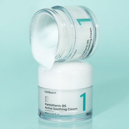 [numbuzin] No.1 Pantothenic B5 Soothing Cream Lightweight Hydrating Finish 80 ml x2 by Olive Young