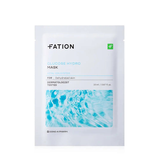 [FATION] Glucose Hydro Sheet Mask with Fresh Moisture Finish (1 Sheet / 20ml)