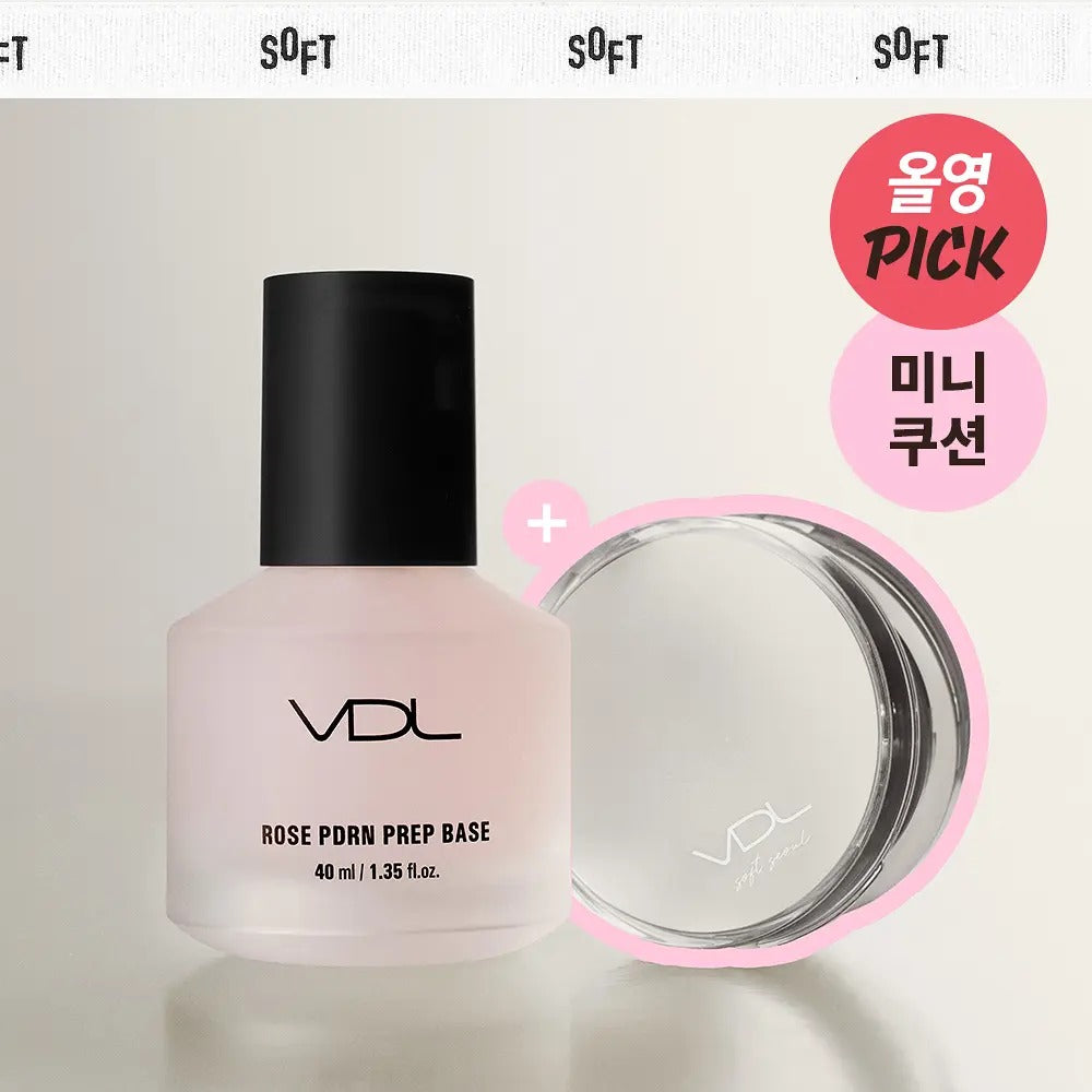 [VDL] Rose PDRN Prep Base Soft Seoul Limited Set (+Mini Cushion/Sticker)