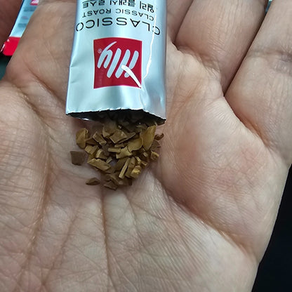 [illy] Classico Instant Coffee Sticks with Microground Arabica Beans | Classic Roast Aroma | 70 Sticks | GlowLab