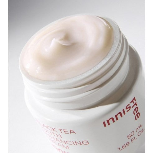 [Innisfree] Black Tea Youth Enhancing Cream with Silky Radiant Finish | 50ml