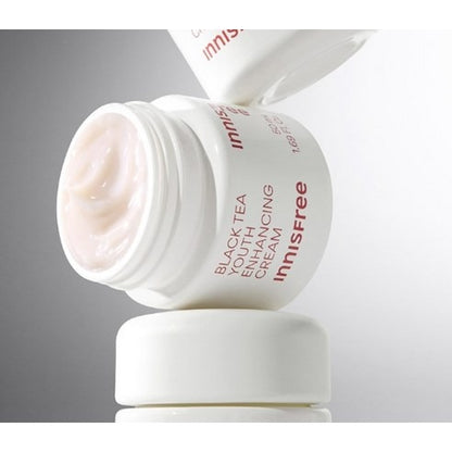 [Innisfree] Black Tea Youth Enhancing Cream with Silky Radiant Finish | 50ml