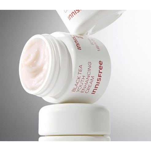 [Innisfree] Black Tea Youth Enhancing Cream with Silky Radiant Finish | 50ml