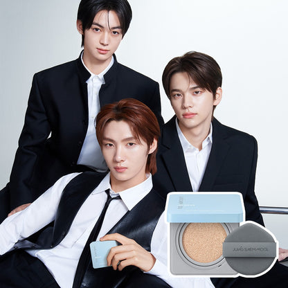 [JUNG SAEMMOOL] Men Slim Fit Nuder Cushion Semi-Matte Finish Compact