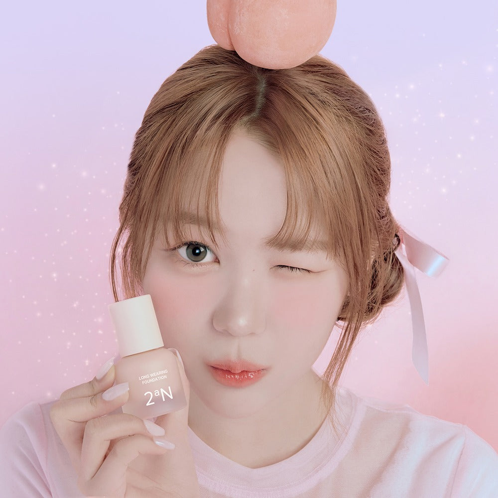 [2aN] Long Wearing Foundation Mini Semi-Matte Seamless Fit 15ml (4 Shades)