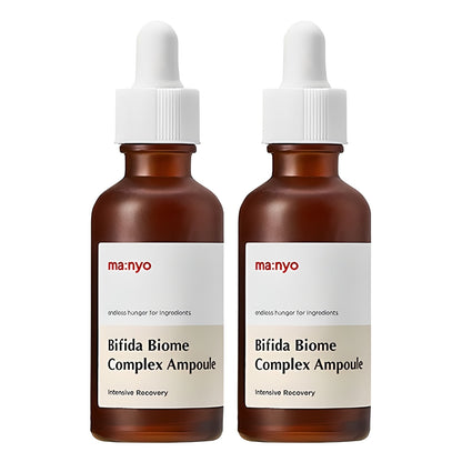 [ma:nyo Factory] Bifida Biome Complex Ampoule | Hydrating & Nourishing Care | 30ml x2 Double Offer | GlowLab