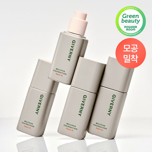 [GIVERNY] Milchak Matte Fit Foundation Soft Matte Finish 30ml