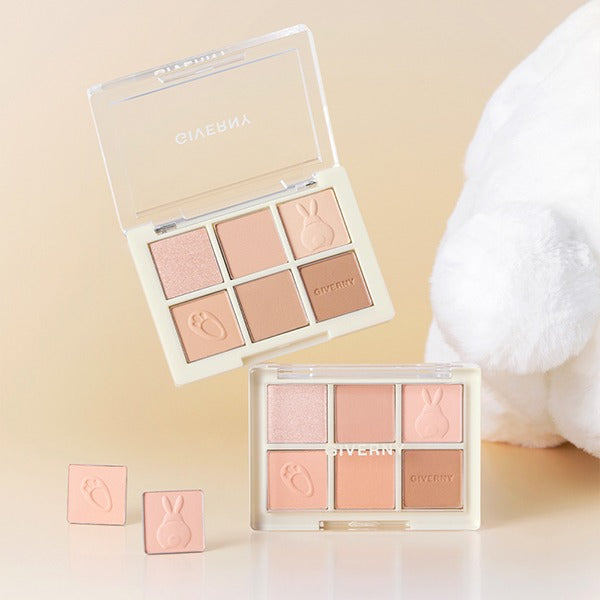 [GIVERNY] Soft Eye Palette Lazy Bunny Collection 5g (3 Colors)