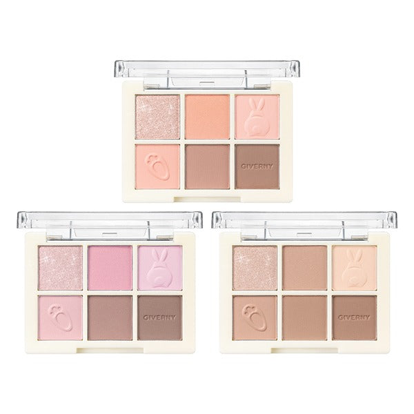 [GIVERNY] Soft Eye Palette Lazy Bunny Collection 5g (3 Colors)