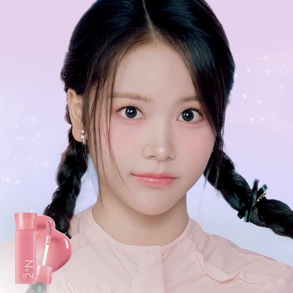 [2aN] Mini Glaze Bouncing Tint Glossy Radiant Finish Lip Tint 2g | 6 Shades