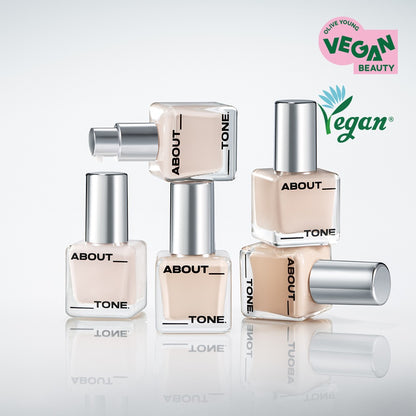 [ABOUT TONE] Skin Layer Fit Foundation Semi-Matte Silk Finish 30ml