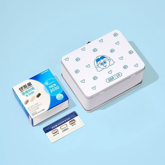 [Centrum] Men's Daily Capsule Pack with Smooth Soft-Gel Texture – 14 Packs + Tin Case