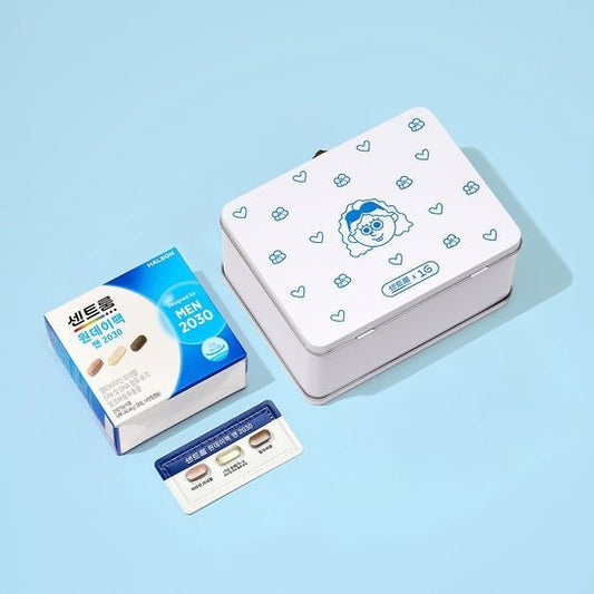 [Centrum] Men's Daily Capsule Pack with Smooth Soft-Gel Texture – 14 Packs + Tin Case