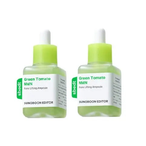 [SUNGBOON EDITOR] Green Tomato NMN Pore Lifting Ampoule 40ml Double Set