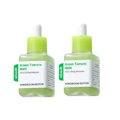 [SUNGBOON EDITOR] Green Tomato NMN Pore Lifting Ampoule 40ml Double Set