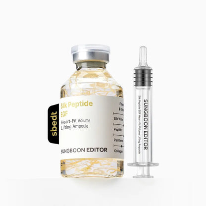 [SUNGBOON EDITOR] Silk Peptide EGF Heart-Fit Volume Lifting Ampoule 40ml Double Set