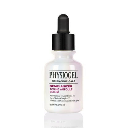 [Physiogel] Scientificals Dmelanizer Toning Ampoule Serum 20ml + 4ml + 1 Mask | Brightening & Tone-Up Care