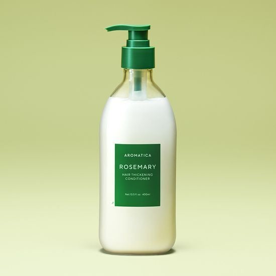 [Aromatica] Rosemary Hair Thickening Conditioner 400ml | Strengthening & Moisturizing Care