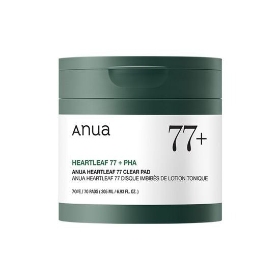 [Anua] Heartleaf 77 Clear Pad + Refreshing Toner Essence Texture 70 Pads by oliveYoung