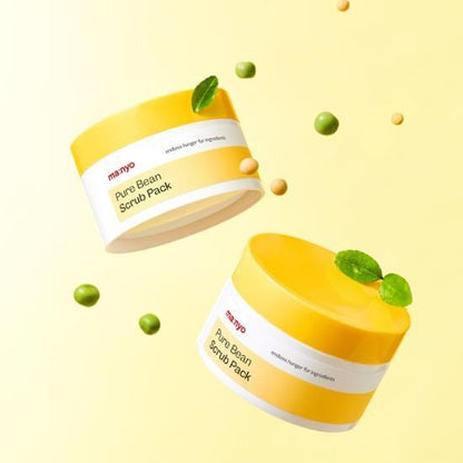 [ma:nyo Factory] Pure Bean Scrub Pack | Gentle & Refreshing Skin Care | 100g