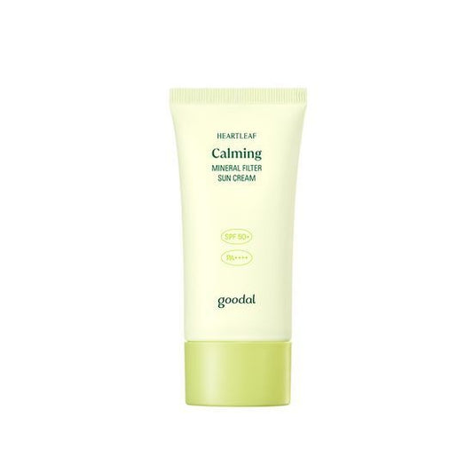 [Goodal] Teenieping Edition Heartleaf Calming Mineral Filter Sun Cream | Gentle Hydrating Finish SPF 50+ PA++++ 50ml x2 Set