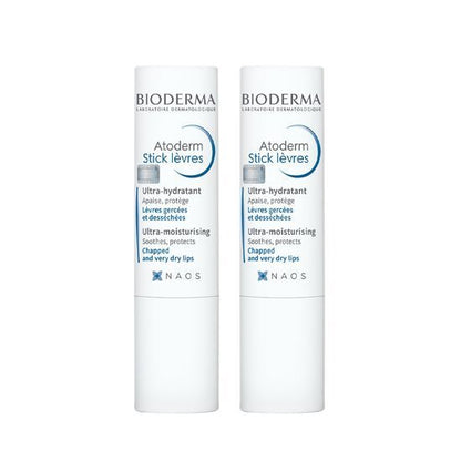 [BIODERMA] Moisture Lip Balm with Smooth Creamy Texture – 1+1 Duo Set