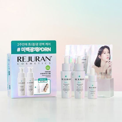 [REJURAN] Radiance Ampoule Duo Set with Soft Glow Finish | 10ml x2 + Bonus Minis