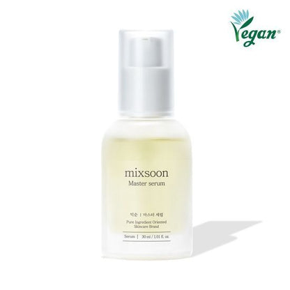[mixsoon] Master Serum 30ml | Vegan Hydrating & Calming Formula