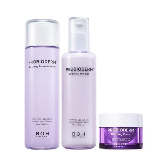 [BIOHEAL BOH] Probioderm 3D Lifting Skin Care Duo Set | Essential Toner 150mL + Emulsion 150mL
