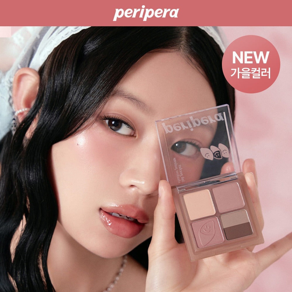 [Peripera] Eyeshadow Palette with Soft Radiant Finish – 6-Color Set