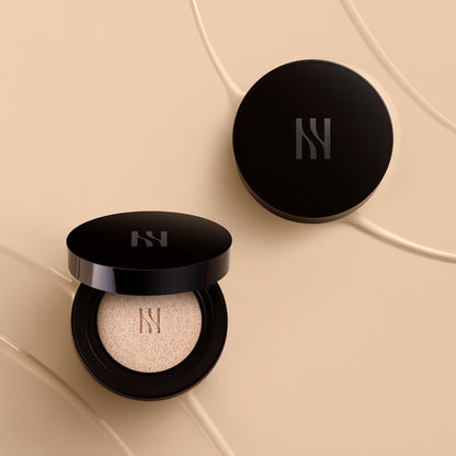 [HERA] Black Cushion Foundation Soft Satin Finish Compact 15g + Refill