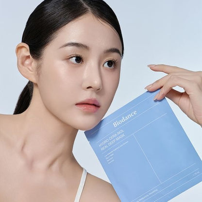 [BIODANCE] Hydro Cera-Nol Real Deep Mask – Deep Moisture & Cooling Hydrogel Sheet | 4 Sheets