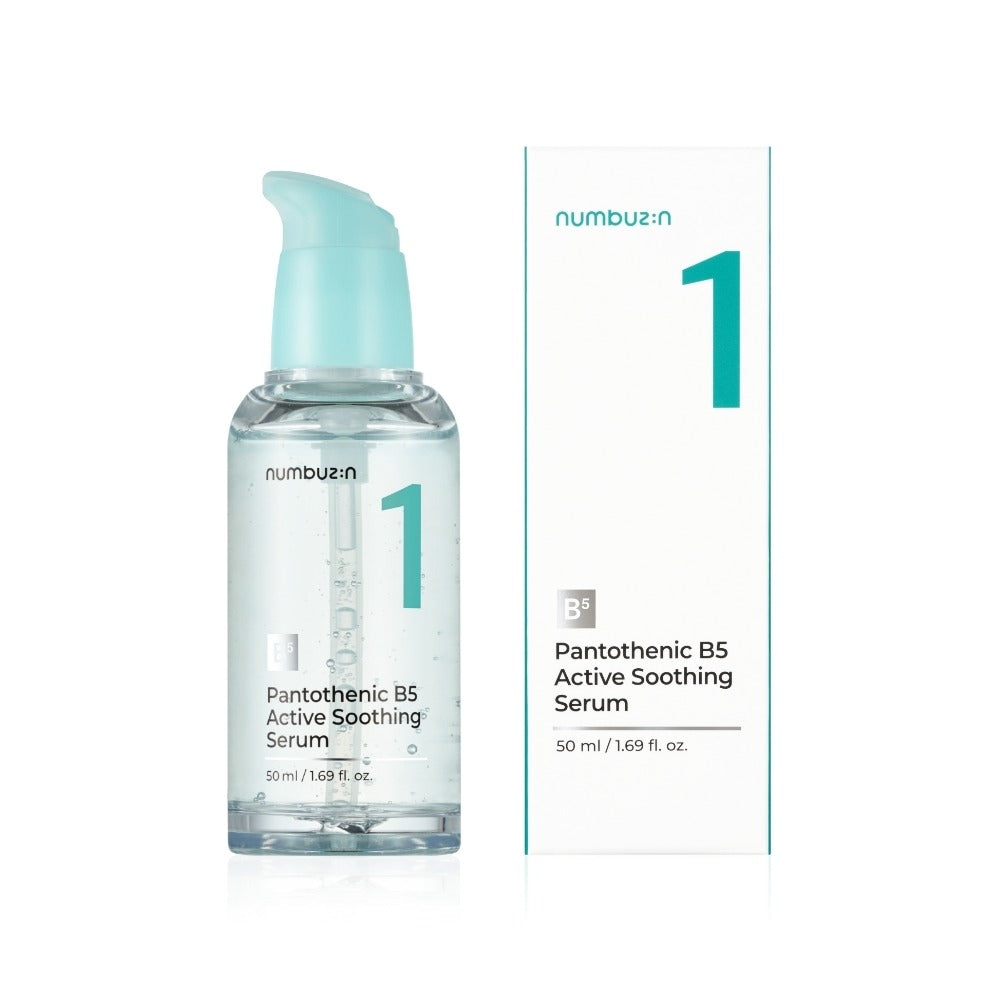 [numbuzin] Pantothenic B5 Soothing Serum Lightweight Hydrating Finish 50ml + 50ml Refill Set