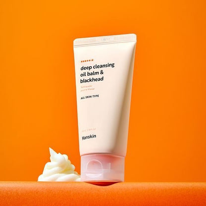 [Hanskin] Deep Cleansing Oil Balm & Blackhead | Pore-Purifying & Makeup-Removing Balm 100 ml + 15 ml Set