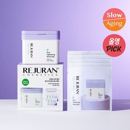 [REJURAN] Toner Pad Set with Fresh, Refined Finish | 60 Pads + Bonus 2 Pads x5