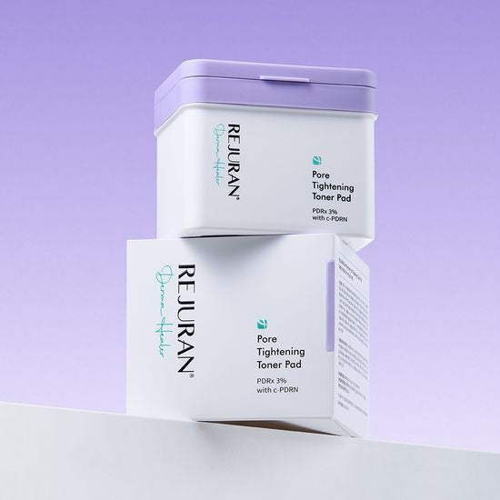 [REJURAN] Derma Healer Pore Tightening Toner Pad – Refreshing Exfoliating Care 220 mL (60 Pads) Double Set | GlowLab