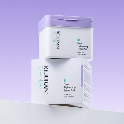 [REJURAN] Derma Healer Pore Tightening Toner Pad – Refreshing Exfoliating Care 220 mL (60 Pads) Double Set | GlowLab