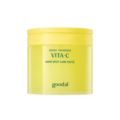 [Goodal] Green Tangerine Vita-C Dark Spot Care Pad α | Brightening &amp; Refining Toner Pads 70P Set (+Refill 70P)