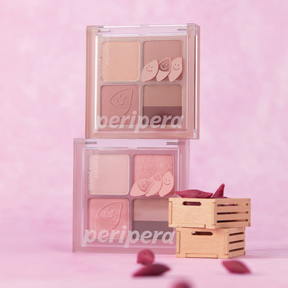 [Peripera] Eyeshadow Palette with Soft Radiant Finish – 6-Color Set