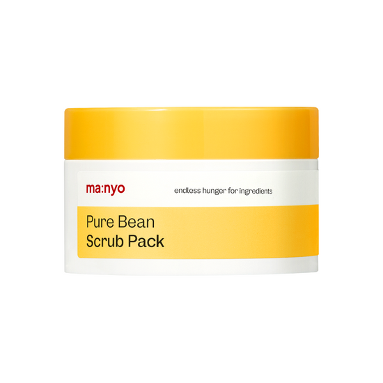[ma:nyo Factory] Pure Bean Scrub Pack | Gentle Exfoliating & Hydrating Care | 100g + 7g x 2ea
